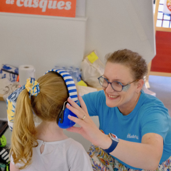 Casque anti-bruit enfant